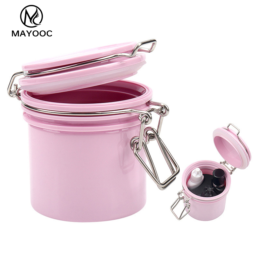 Eyelash Extension Cleaning - 1 stks Wimperlijm Opslagtank Container Lash