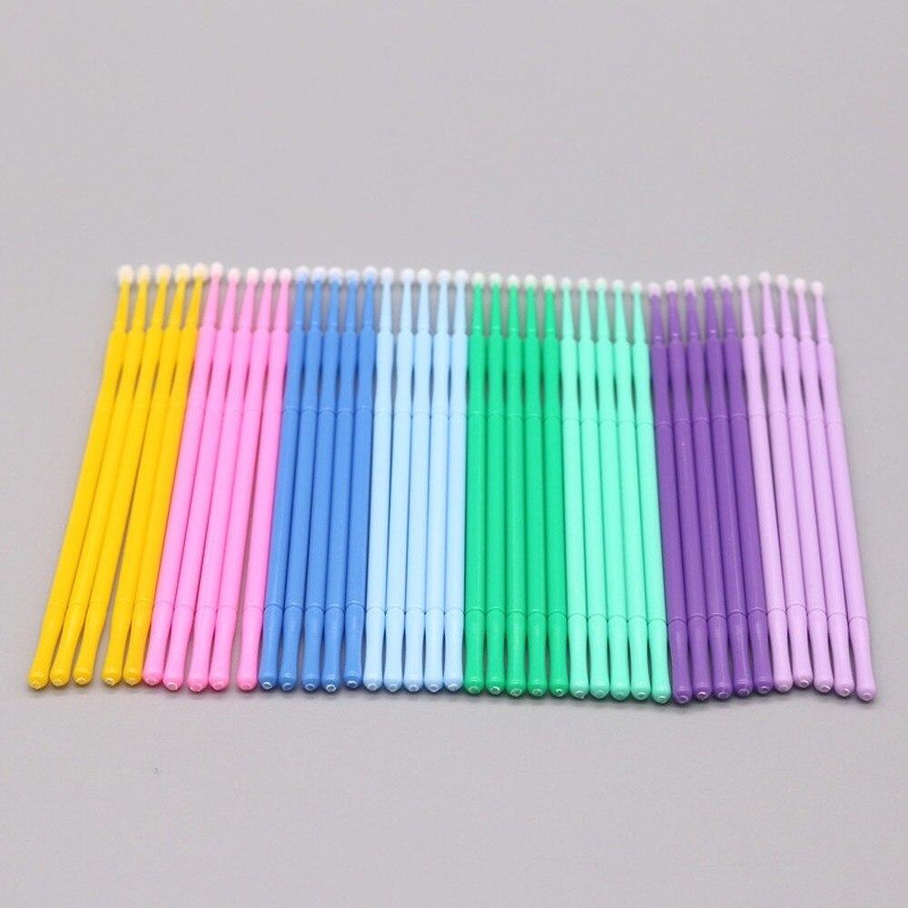 Eyelash Extension Cleaning - 100 stks/partij Micro Borstels Make Up