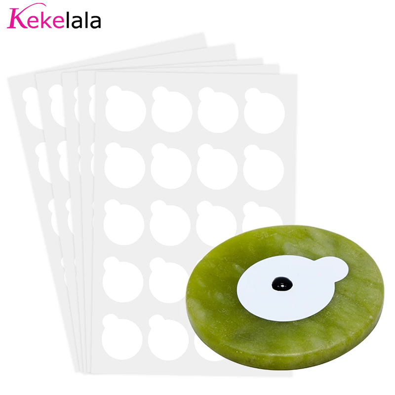 Eyelash Extension Cleaning - 100 stuks wimperverlenging lijm stickers shim