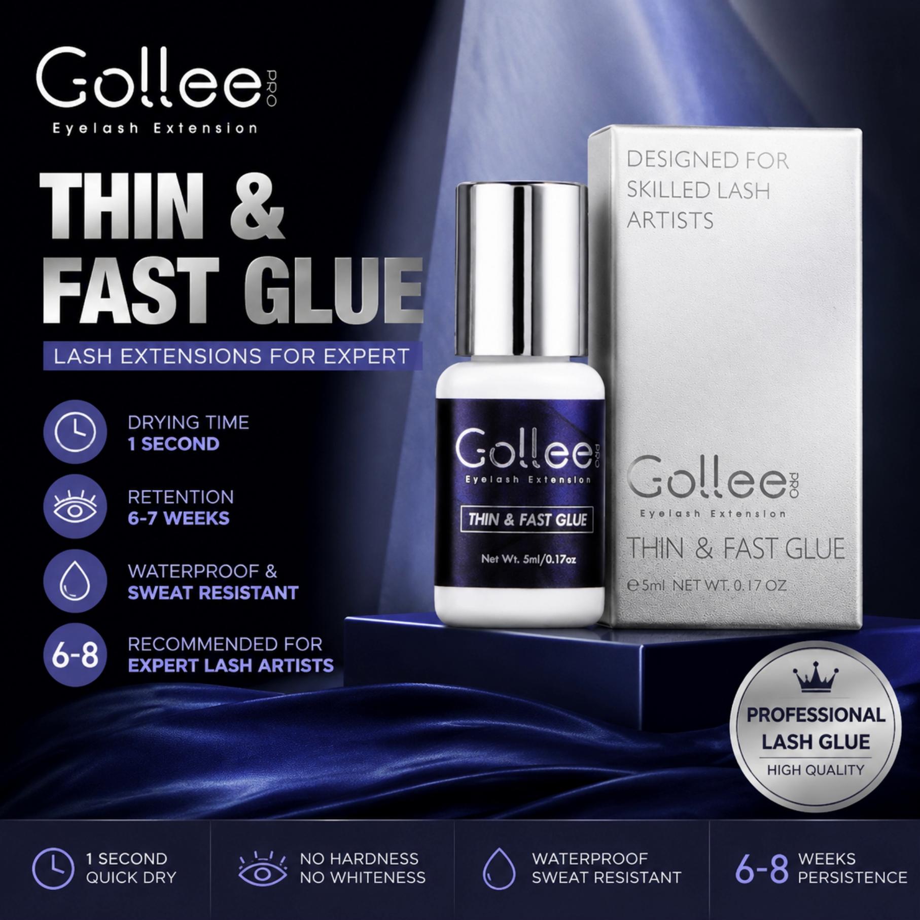 Eyelash Extension Glue For Sensitive Eyes - Gollee voor Gevoelige Ogen 5ml 1S