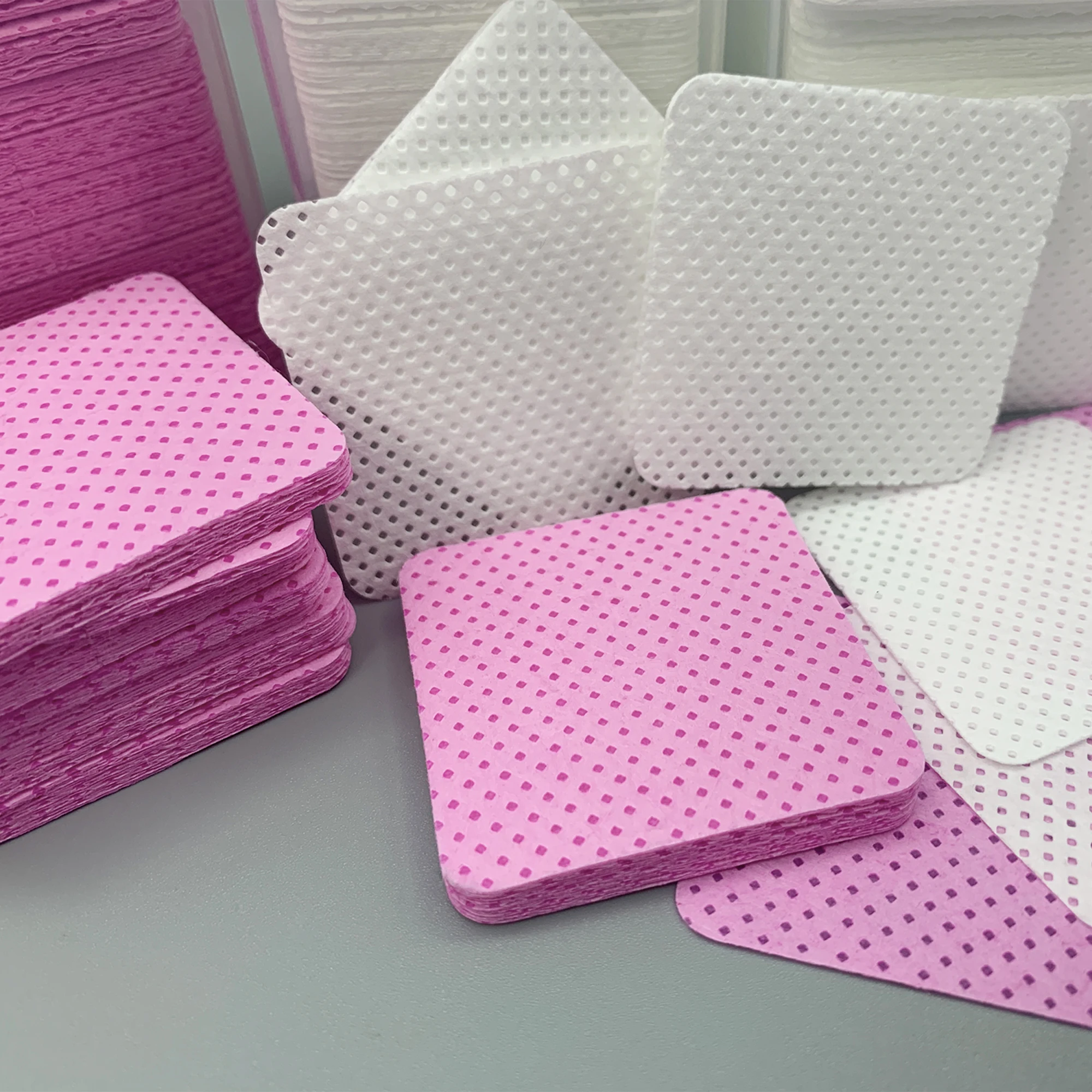 Eyelash Extension Glue Remover - 100/300 Stuks Doekjes Papier Katoenen Wimper
