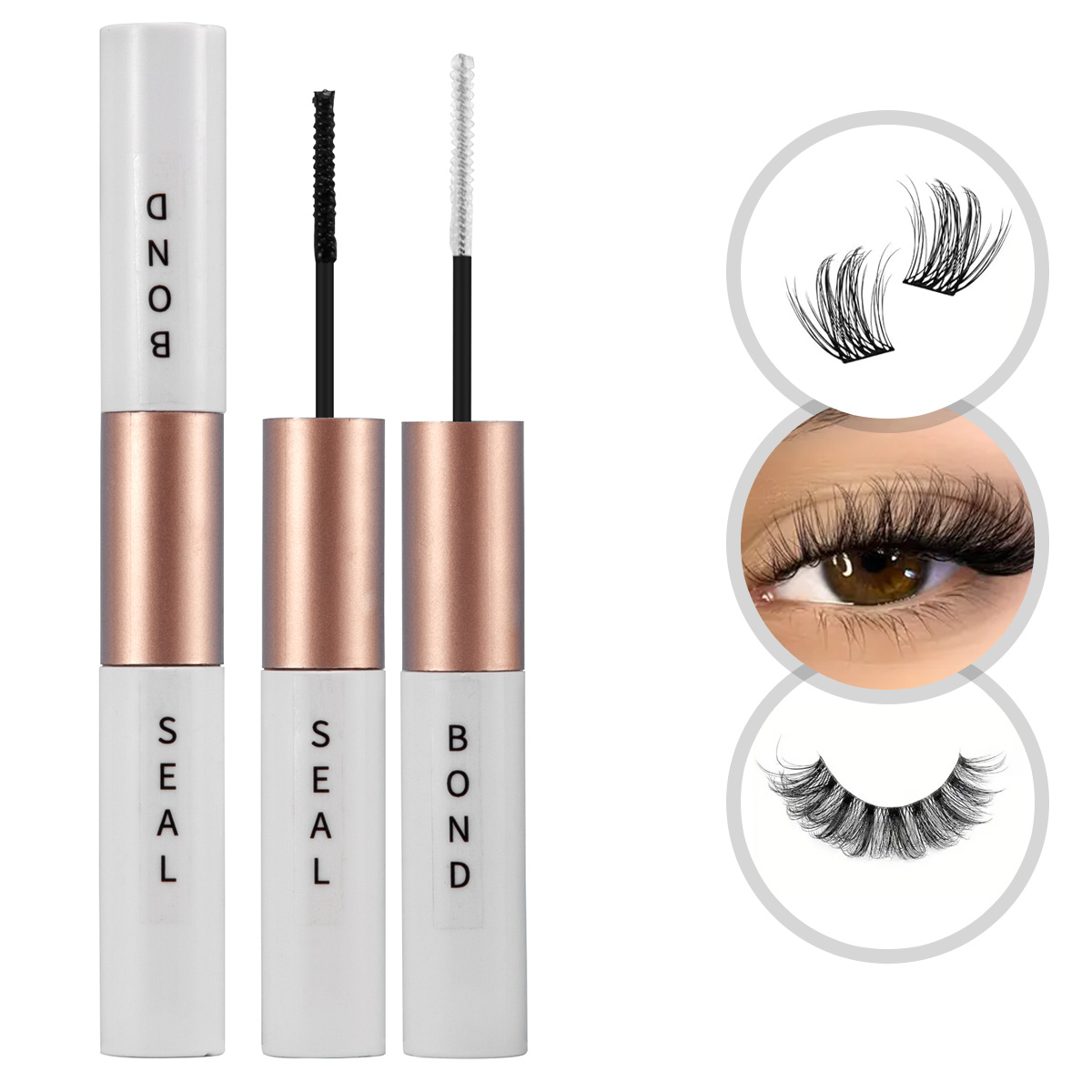 Eyelash Extension Glue For Sensitive Eyes - Valse wimperlijm waterdicht blijvend niet-bleekmiddel mild