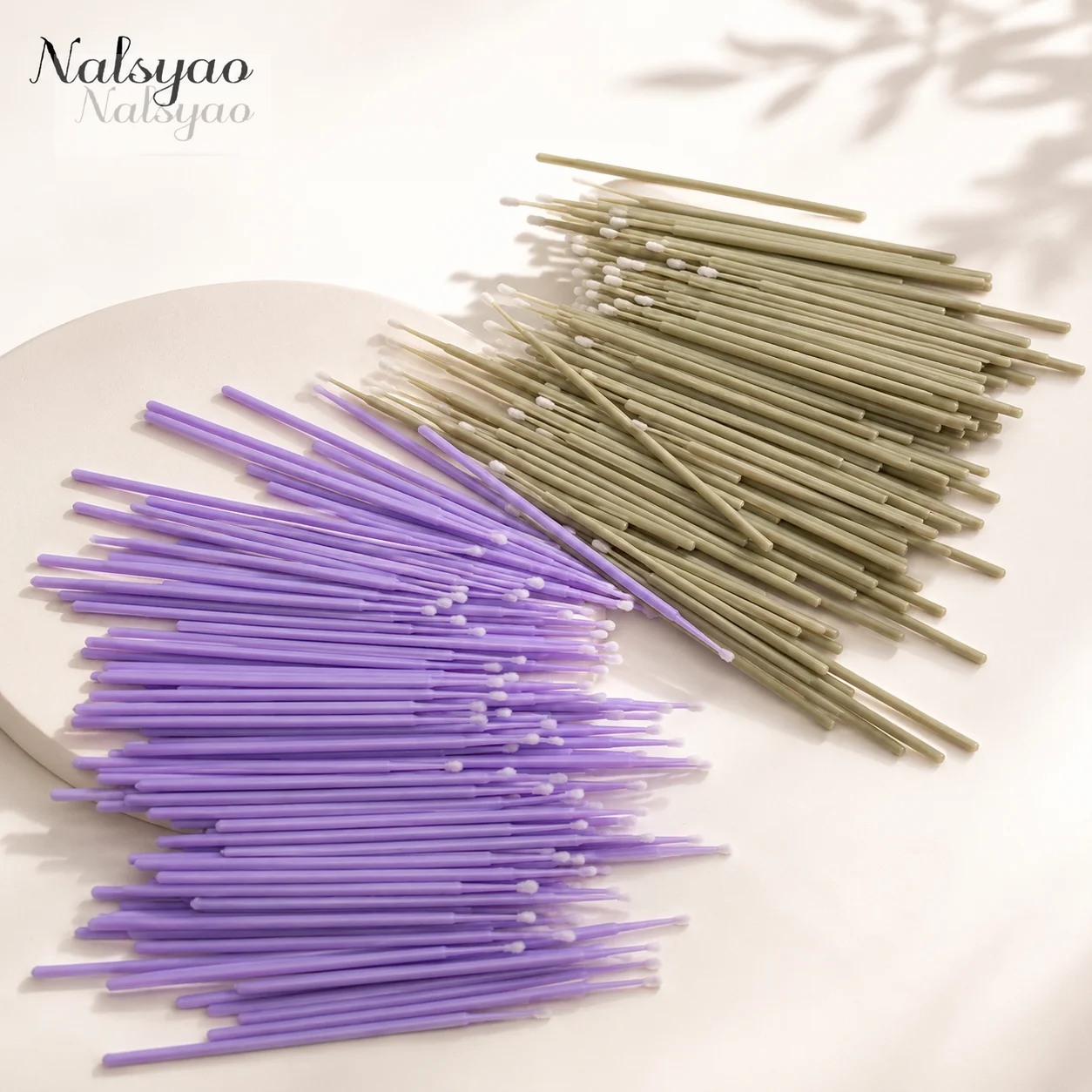 Eyelash Extension Cleaning - 500 stuks reinigingswattenstaafjes voor wimperextensions, wimperlift