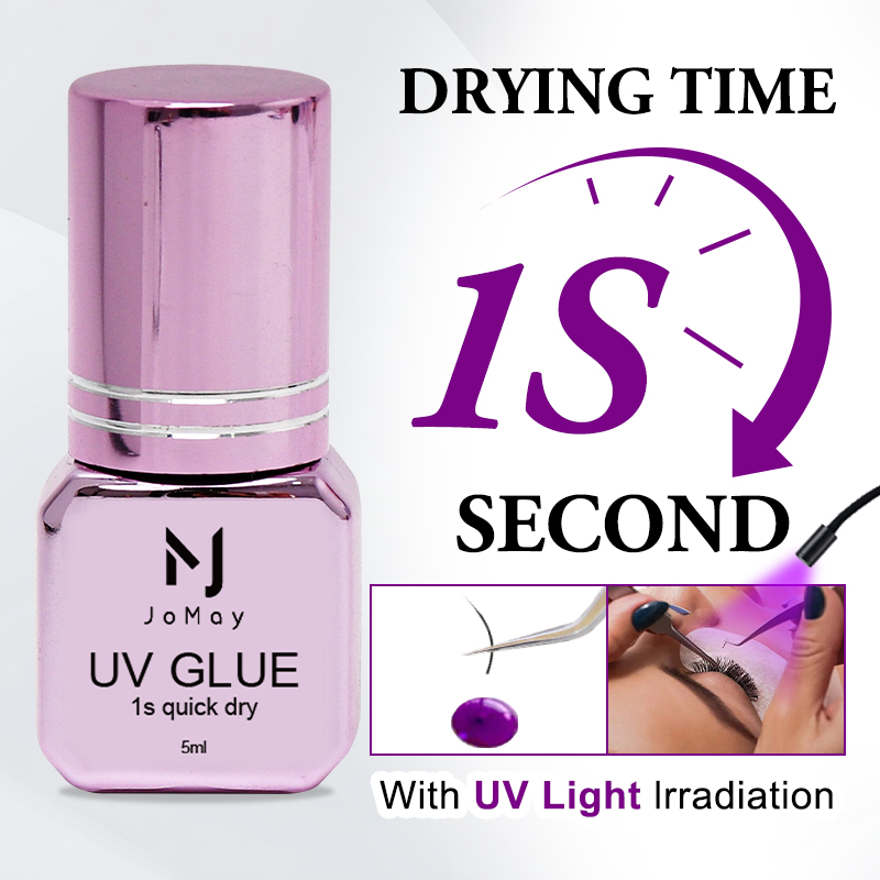 Eyelash Extension Glue For Sensitive Eyes - TPO-FREE 5ml UV Wimperverlengingslijm 1S Snel