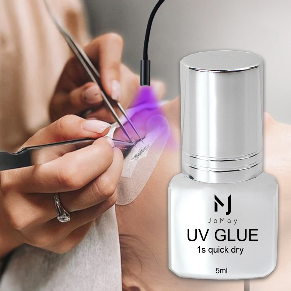 Eyelash Extension Glue For Sensitive Eyes - JOMAY Lijm Wimperverlenging UV Lijm Sneldrogend