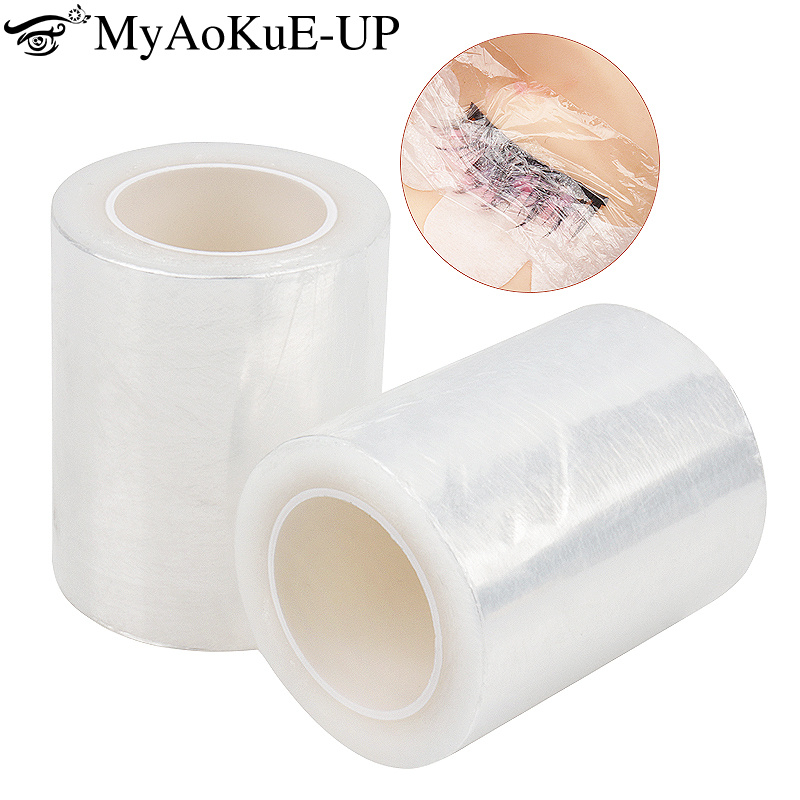 Eyelash Extension Glue Remover - 200 m/Roll Clear Make-Up Film Lip