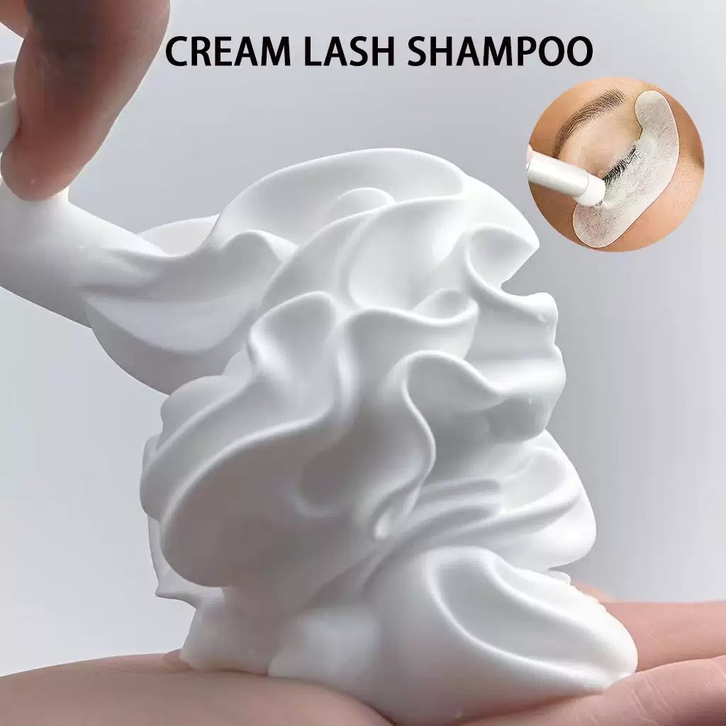 Aangepaste Slagroom Lash Shamp - Eyelash Extension Gel Remover recensie en prijs
