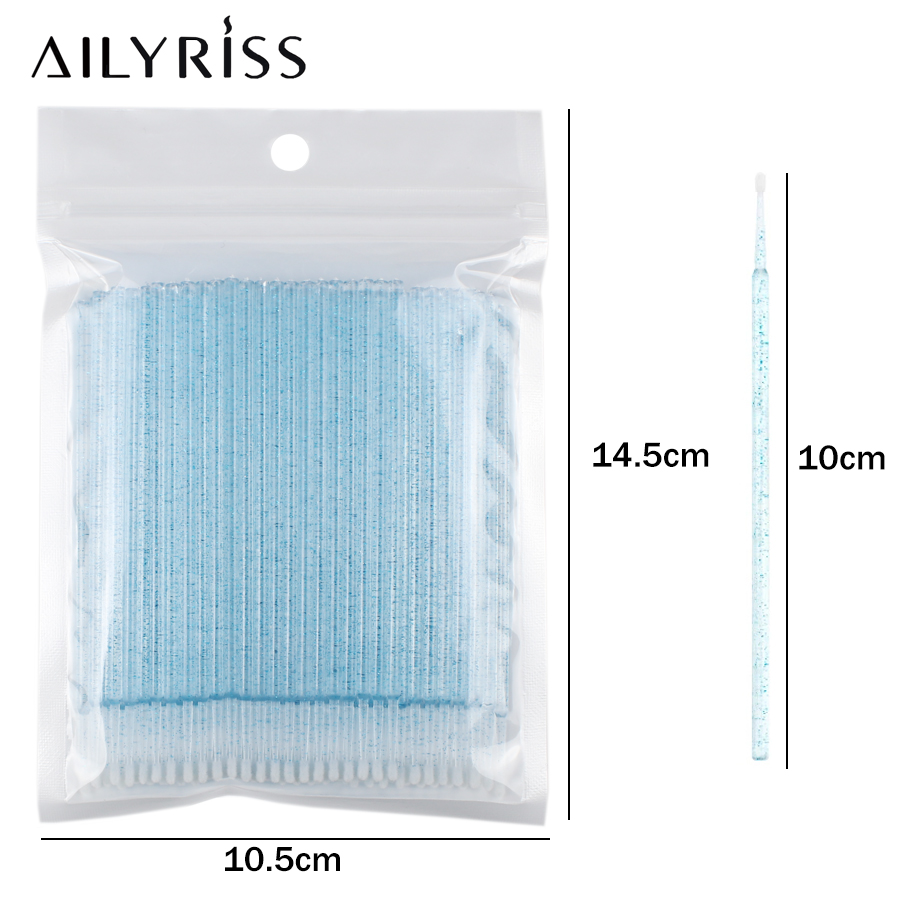 500 stks/partij Wegwerp Applic - Eyelash Extension Cleaning recensie en prijs
