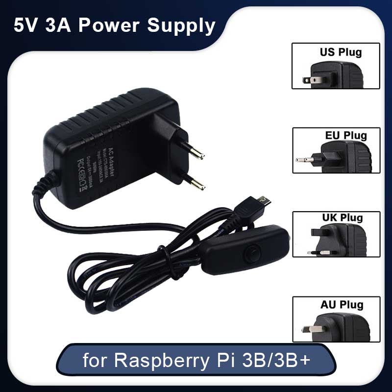 5V 3A Raspberry Pi 3 Model B+  - Eyelash Extension Uk recensie en prijs