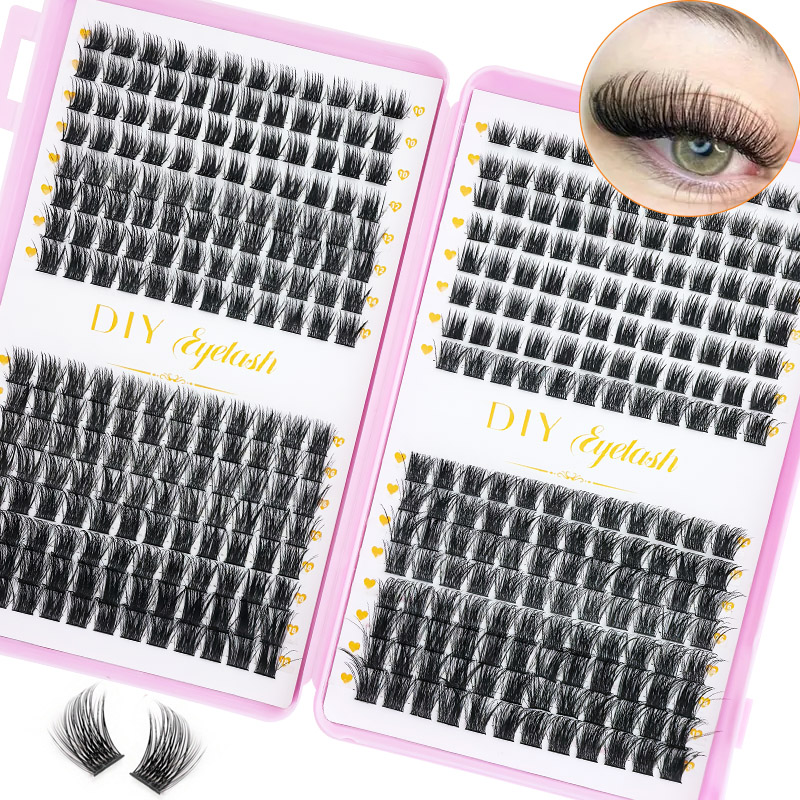 384PCS wimperverlengingsboek ( - Eyelash Extension Home Service recensie en prijs