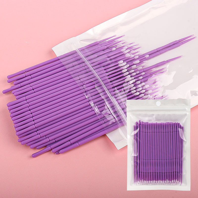 100 stks/zak Bamboe Wimper Ext - Eyelash Extension Cleaning recensie en prijs