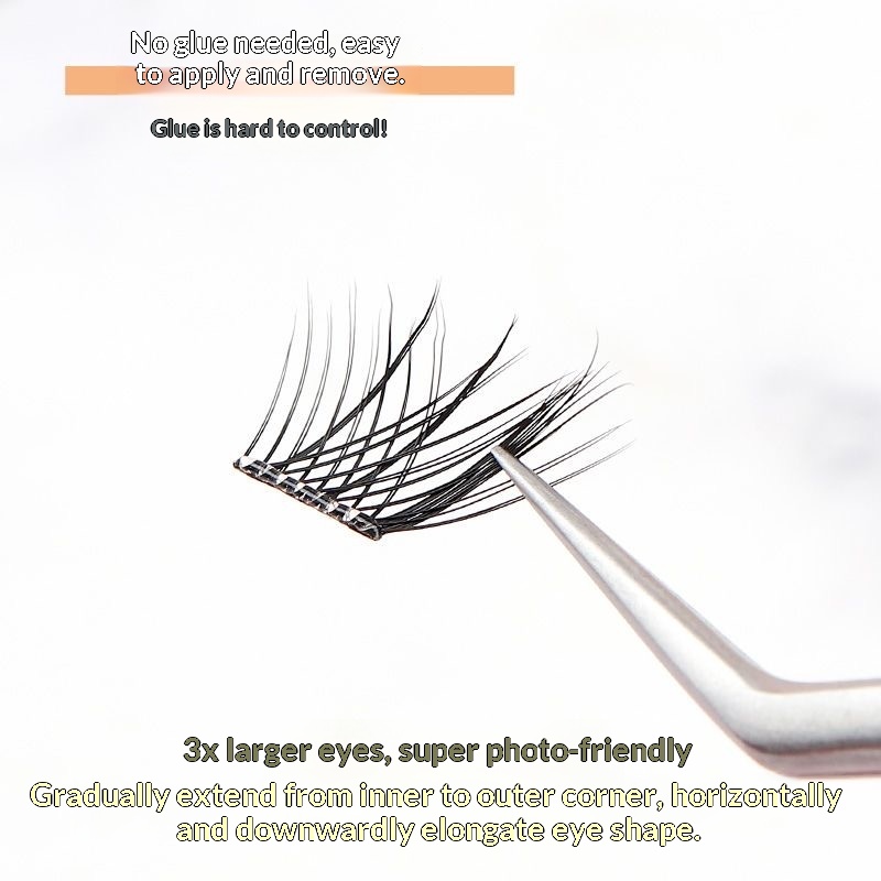 120 Clusters Geen Lijm nodig V - Eyelash Extension Glue For Sensitive Eyes recensie en prijs