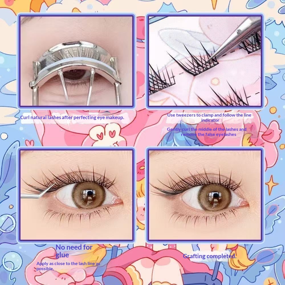 120 Clusters Geen Lijm nodig V - Eyelash Extension Glue For Sensitive Eyes recensie en prijs