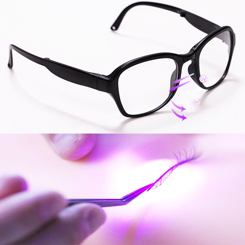 UV-beschermbril voor valse wim - Eyelash Extension With Glasses recensie en prijs