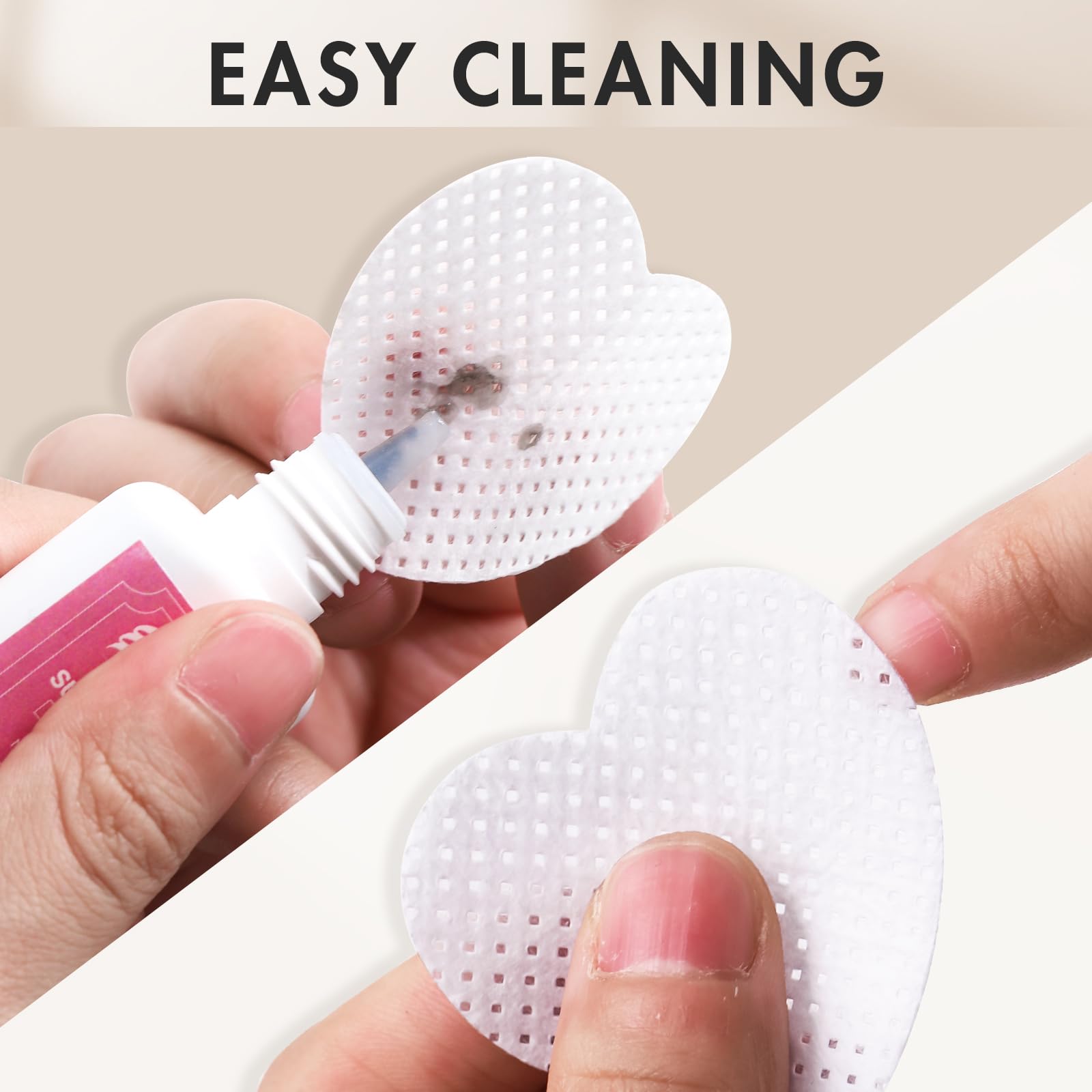 200 stuks pluisvrije nageldoek - Eyelash Extension Home Service recensie en prijs