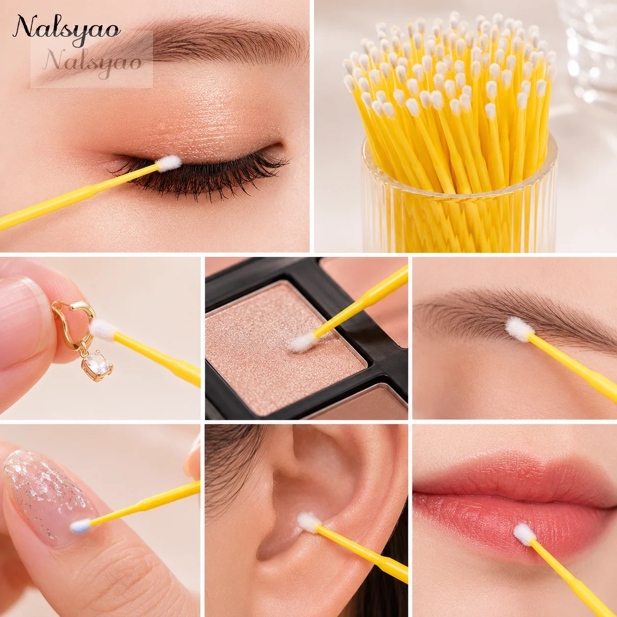 500 stuks reinigingswattenstaa - Eyelash Extension Cleaning recensie en prijs