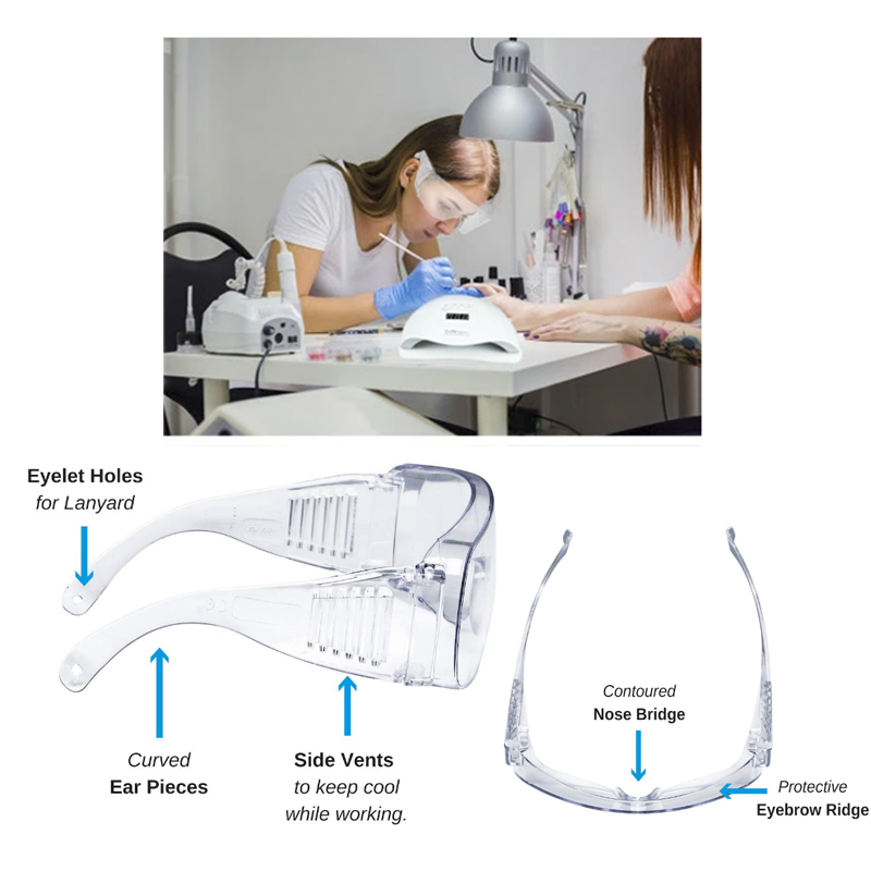 Nieuwe anti-UV lichtbrillen UV - Eyelash Extension With Glasses recensie en prijs