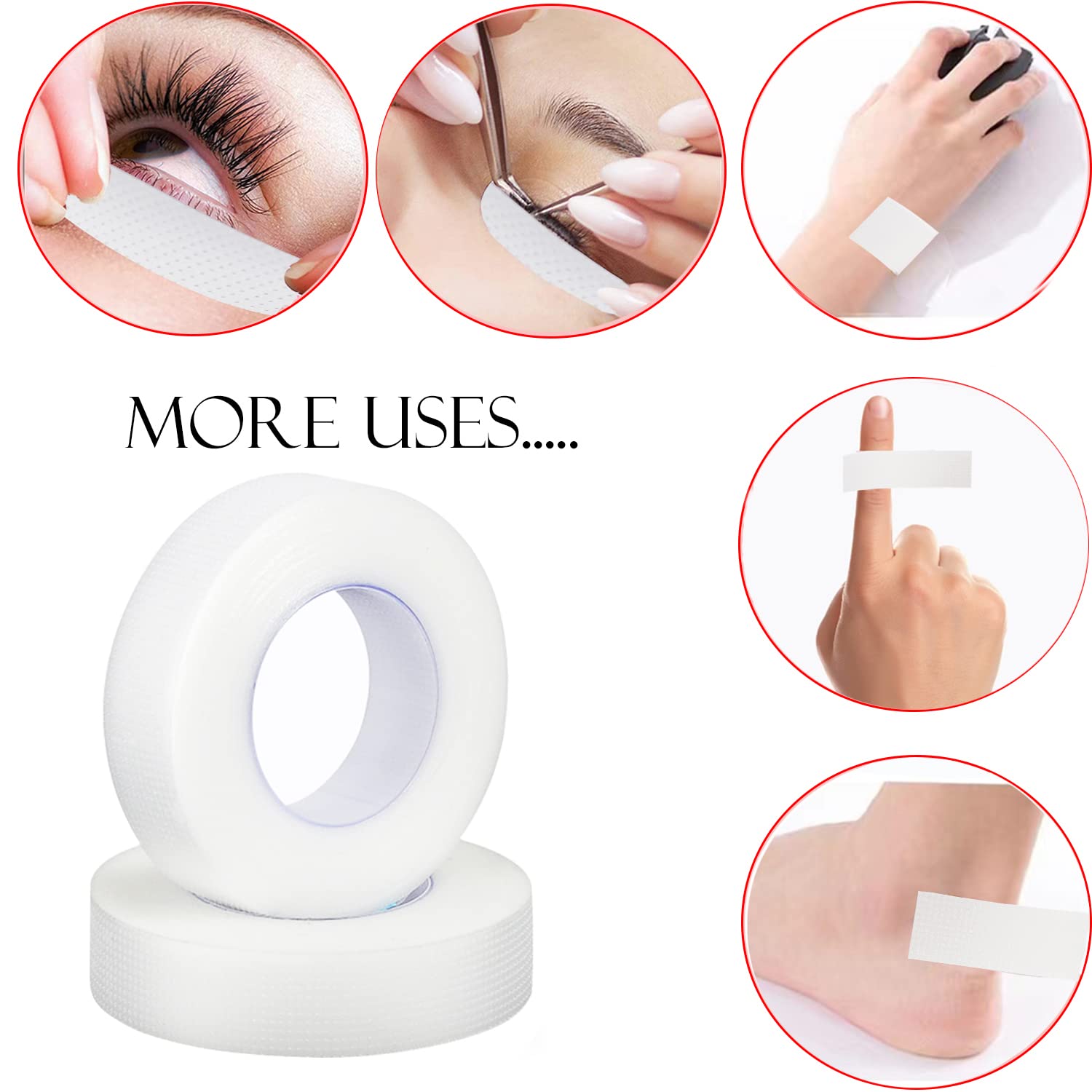 Wimpertape Transparante zelfkl - Eyelash Extension Gel Remover recensie en prijs