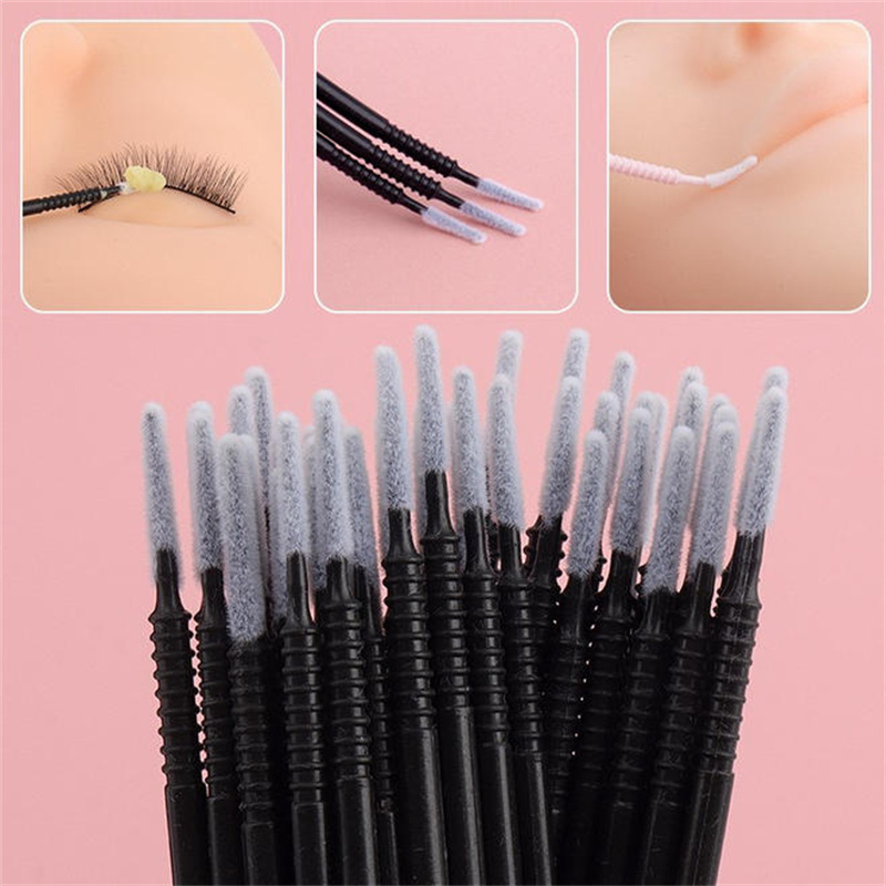 100/200/1000PCS Wegwerp Wimper - Eyelash Extension Cleaning recensie en prijs