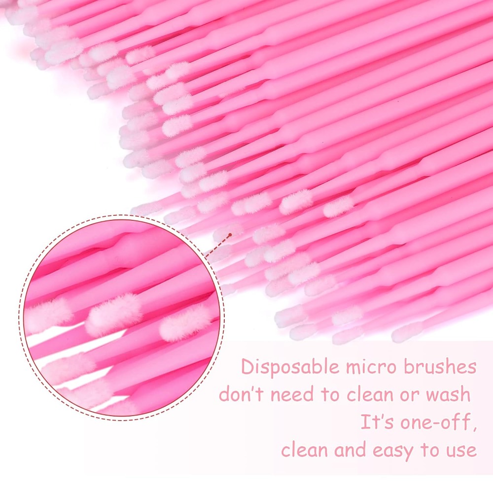 500 stuks wegwerp micro-watten - Eyelash Extension Glue Remover recensie en prijs