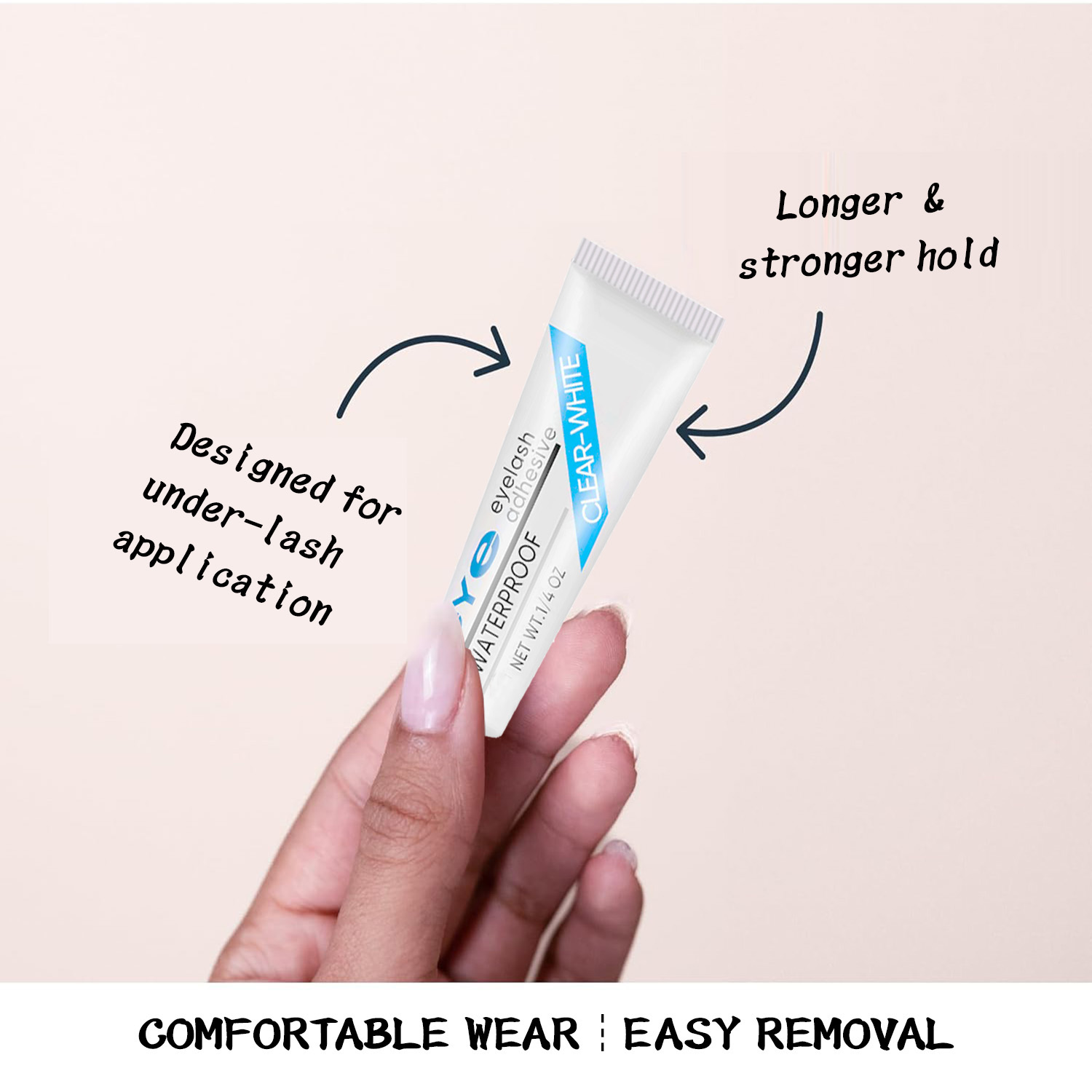 Waterdichte wimperlijm voor st - Eyelash Extension Glue For Sensitive Eyes recensie en prijs