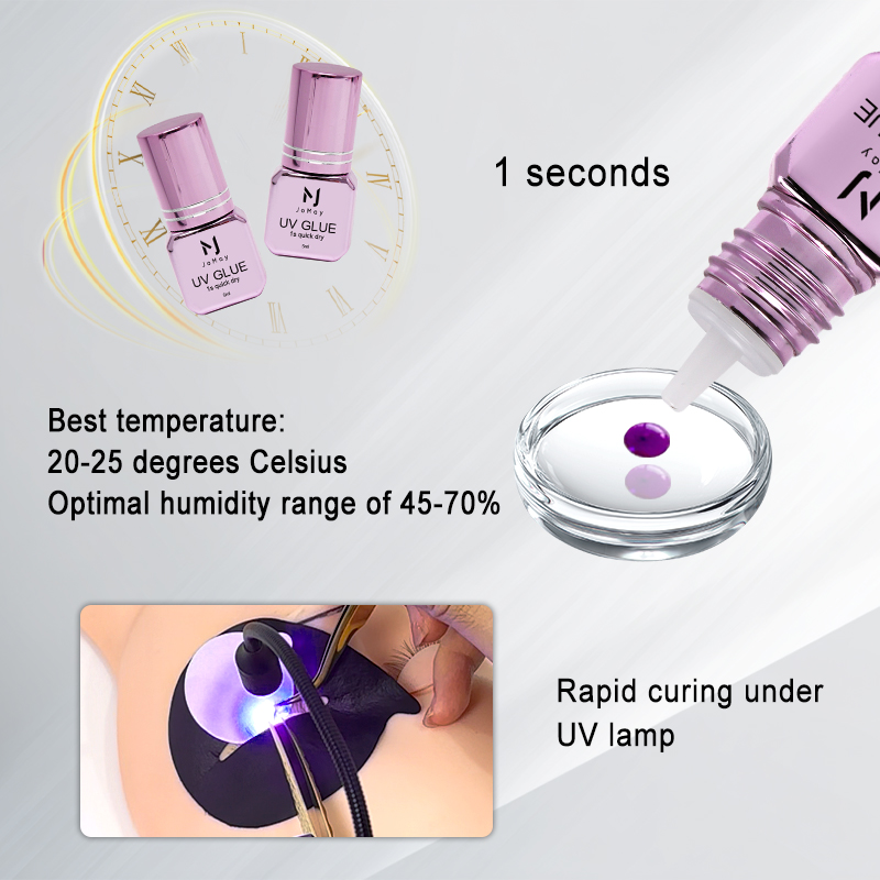 JOMAY 3 Flessen Sneldrogende U - Eyelash Extension Glue For Sensitive Eyes recensie en prijs