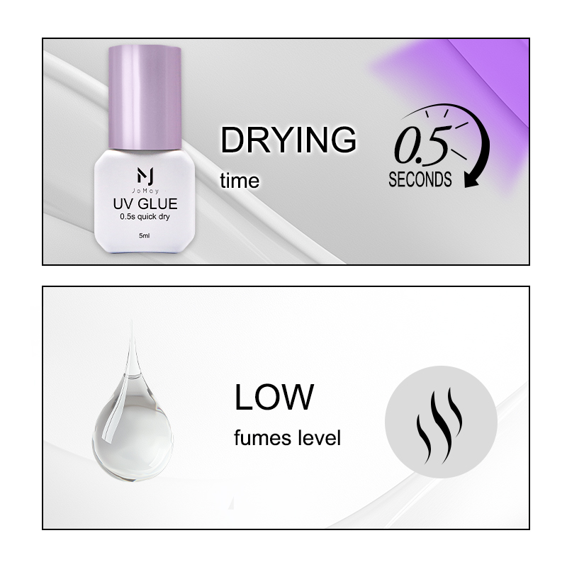 Supersnelle versnelt 0,5 s UV- - Eyelash Extension Glue For Sensitive Eyes recensie en prijs