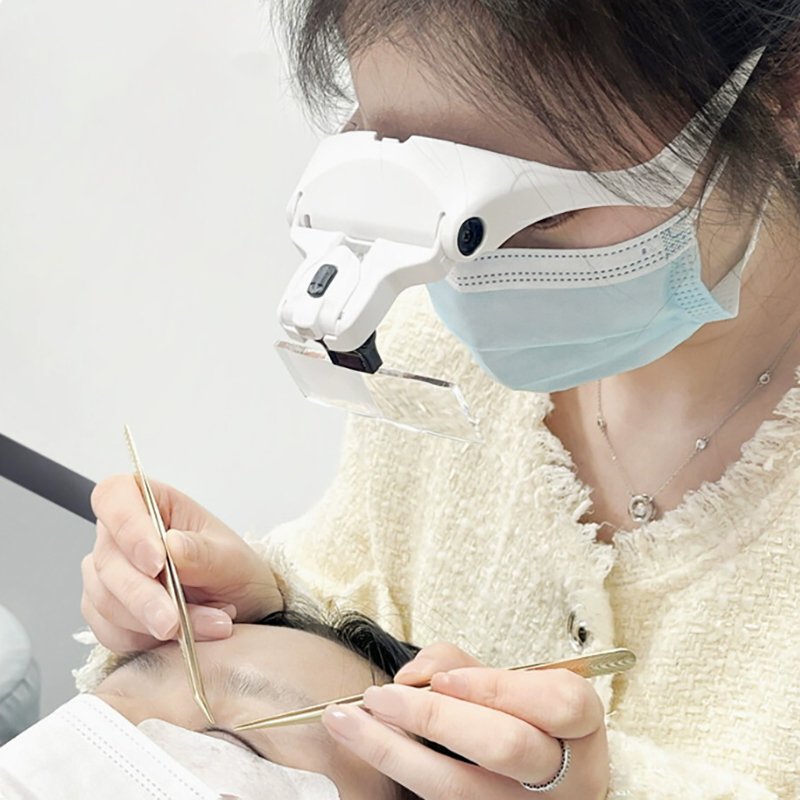 5 stuks lens verstelbare vergr - Eyelash Extension With Glasses recensie en prijs