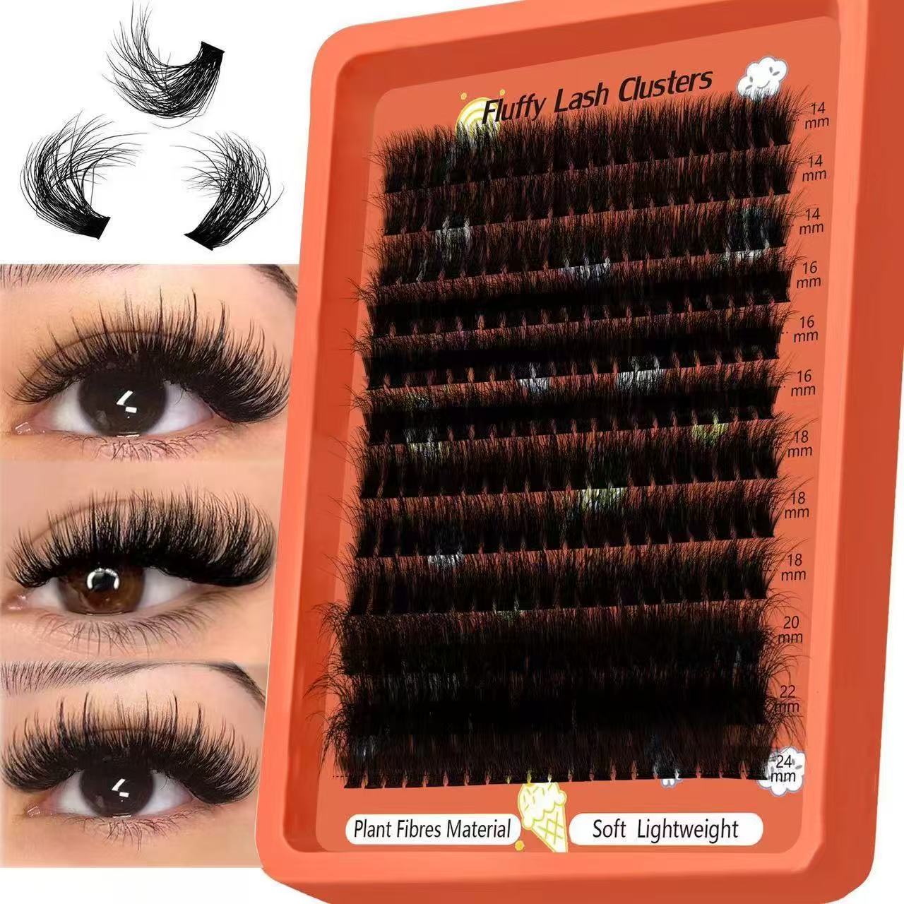 80D-100D 8D Pluizige Cluster W - Eyelash Extension Home Service recensie en prijs