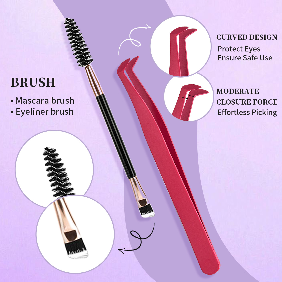 Wimperclusters Kit Zacht Volum - Eyelash Extension Glue Remover recensie en prijs